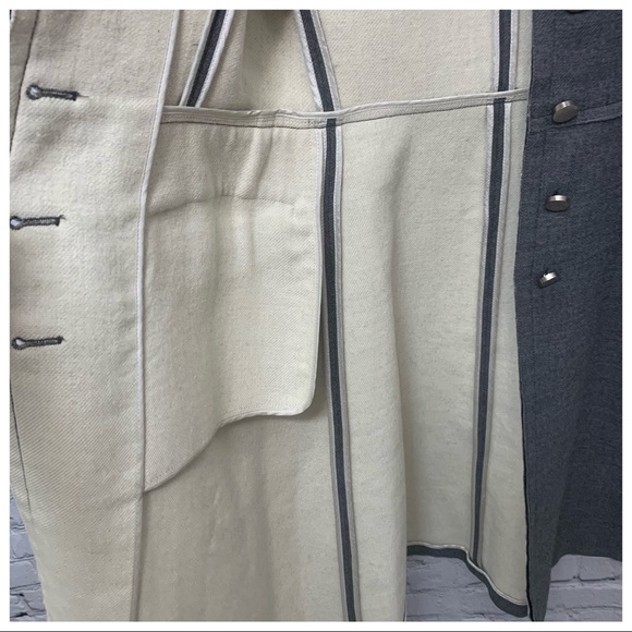 PRADA Virgin Wool Trench Coat - Picture 14 of 16